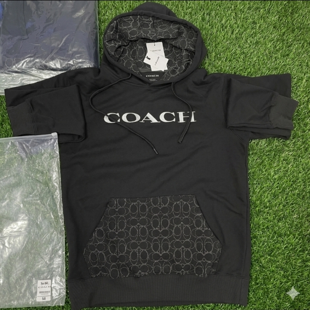 Coach Black Hoodie for Men